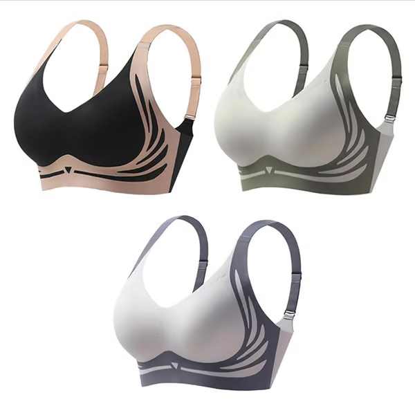 🔥Last Day Buy 1 Get 1 Packs🎁Super gather bra | Wireless Push-up Bra👍No more sagging breasts