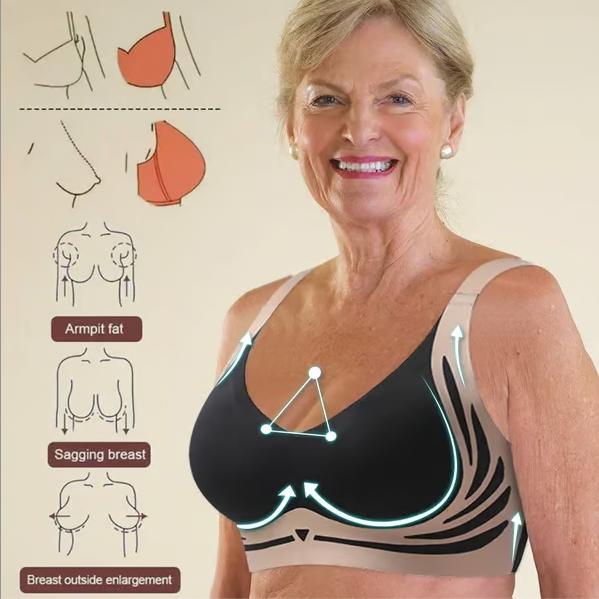 🔥Last Day Buy 1 Get 1 Packs🎁Super gather bra | Wireless Push-up Bra👍No more sagging breasts