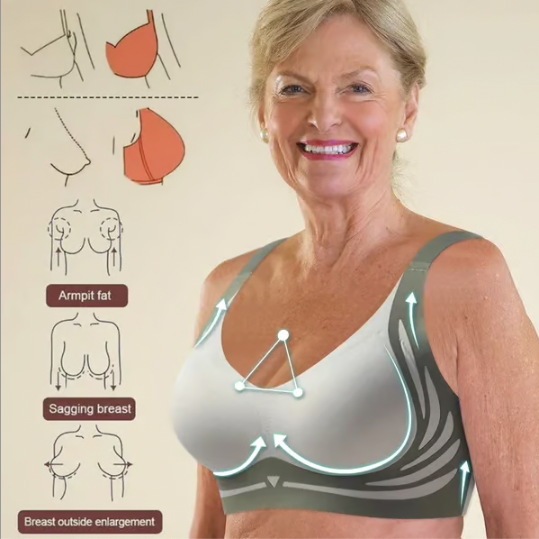 🔥Last Day Buy 1 Get 1 Packs🎁Super gather bra | Wireless Push-up Bra👍No more sagging breasts