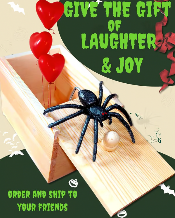 👻Halloween Special Gifts🎁Spider Scare Prank Box🔥