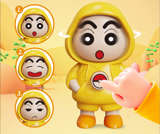🎉New Cartoon Cute Face-changing Doll Keychain Toy