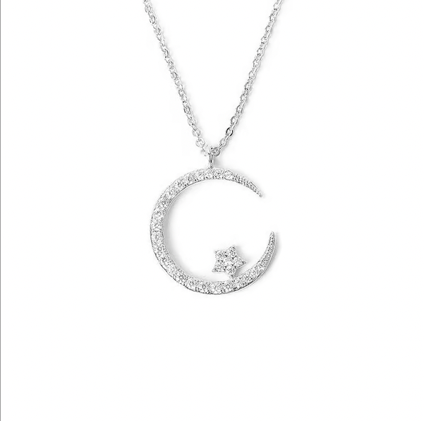 ๐48% OFF๐ Bright Night: Moon & Star Necklace ๐