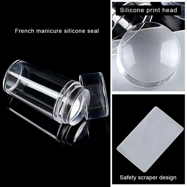 French Manicure Stamp Set