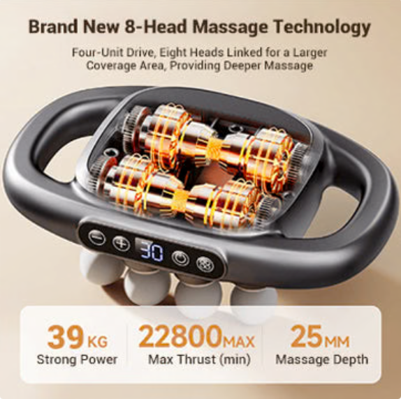 16-Drive 8-Head Massage Gun Set(Free Shipping)