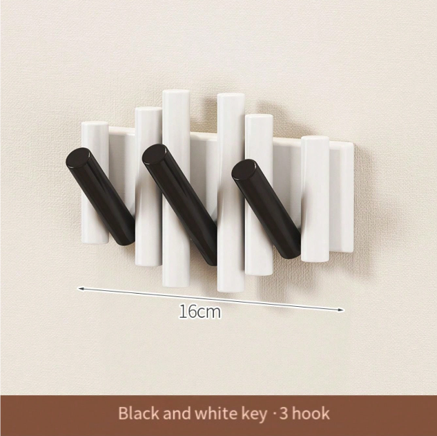 Black Walnut Fence Wall Hook Set