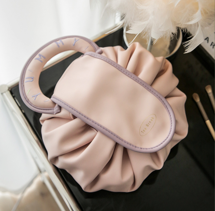2025 Waterproof Drawstring Travel Cosmetic Bag