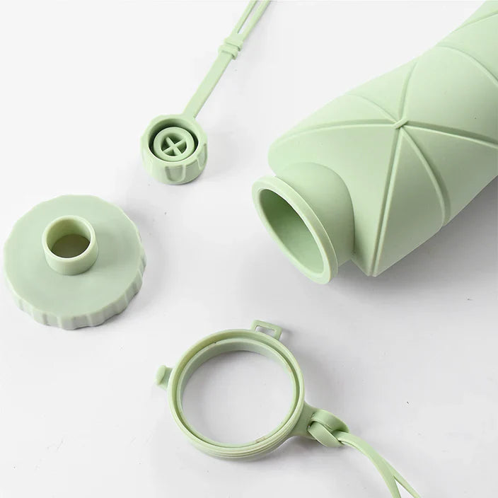 Collapsible Silicone Water Bottle