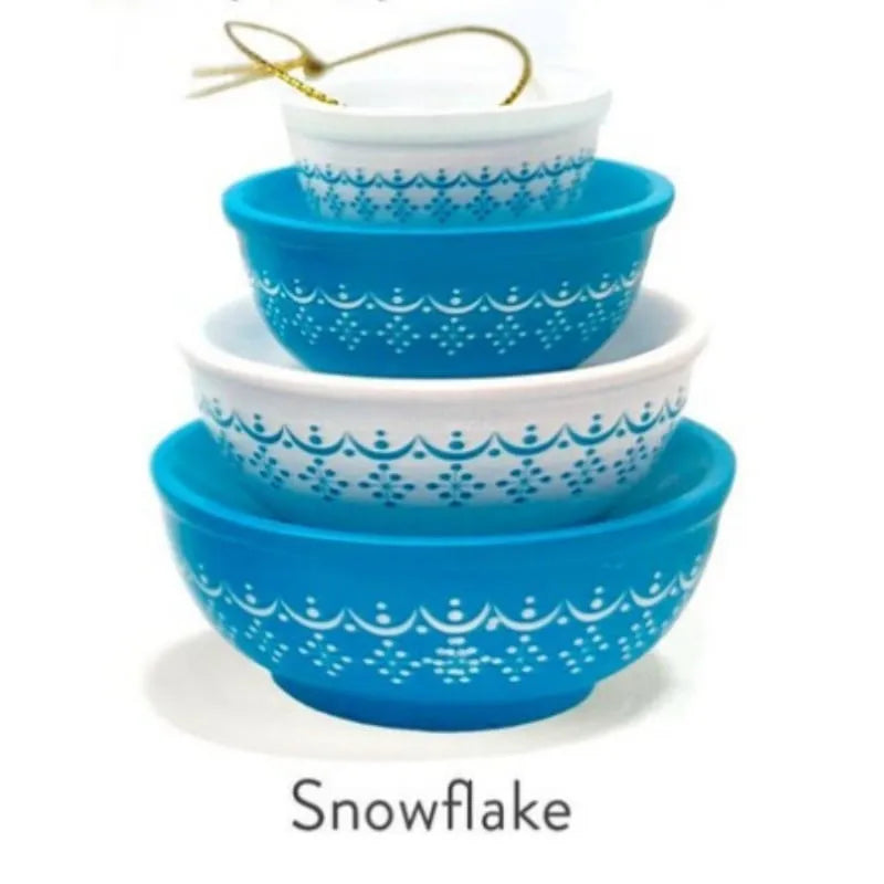 🔥65% OFF🎄Miniature Vintage Stacking Bowl Christmas Tree Pendant
