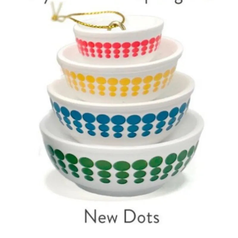 🔥65% OFF🎄Miniature Vintage Stacking Bowl Christmas Tree Pendant