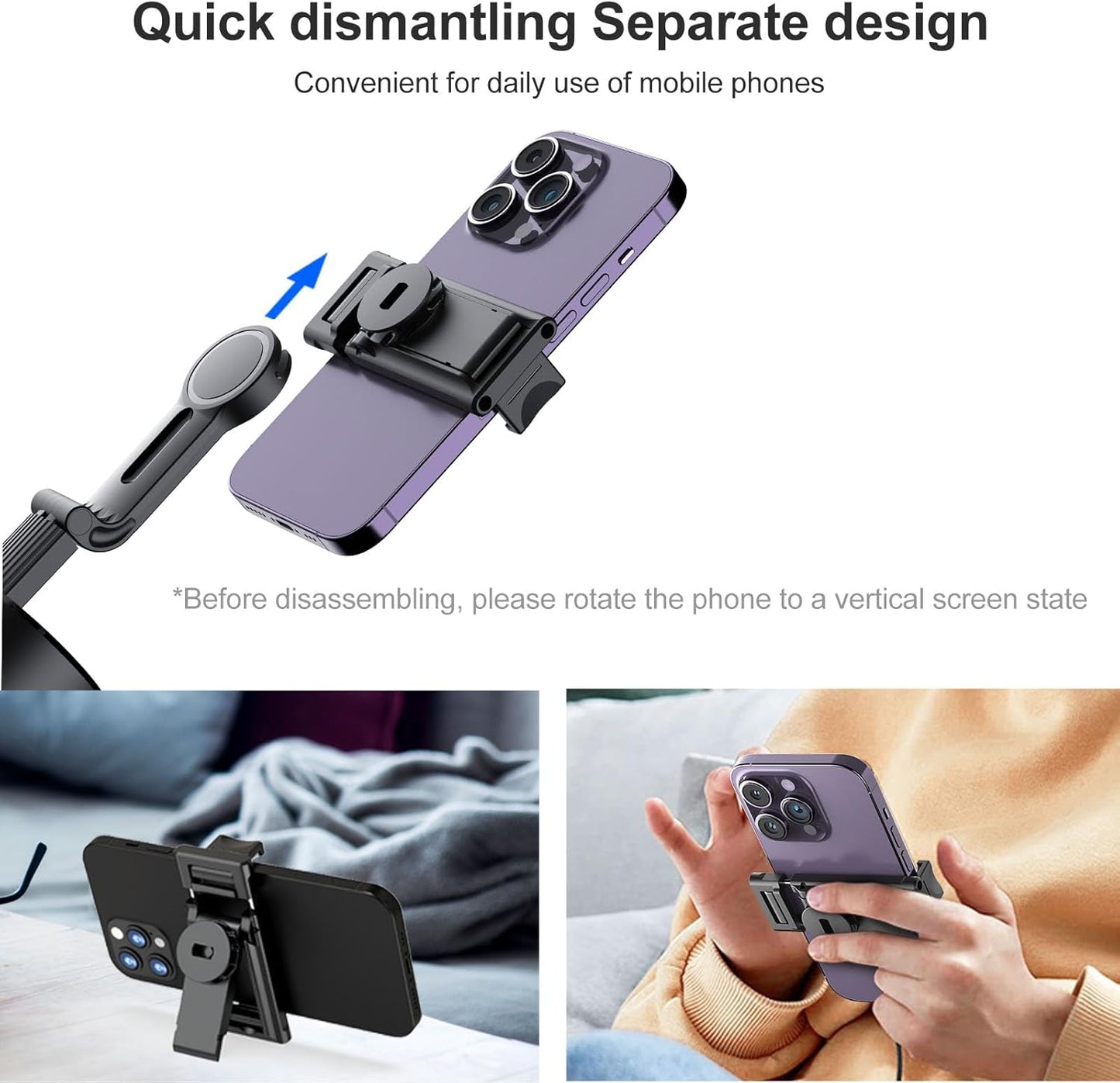 π 360 Rotating Mobile Camera Gimbal