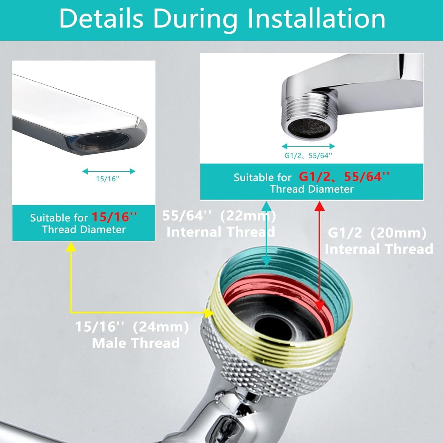 360° Dual Mode Rotating Faucet Extender