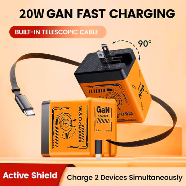 ⚡ Supercharge Your Devices – 49% OFF – ✨ 120W GaN Fast Charger – For Lightning-Fast, Safe Charging! 🚀