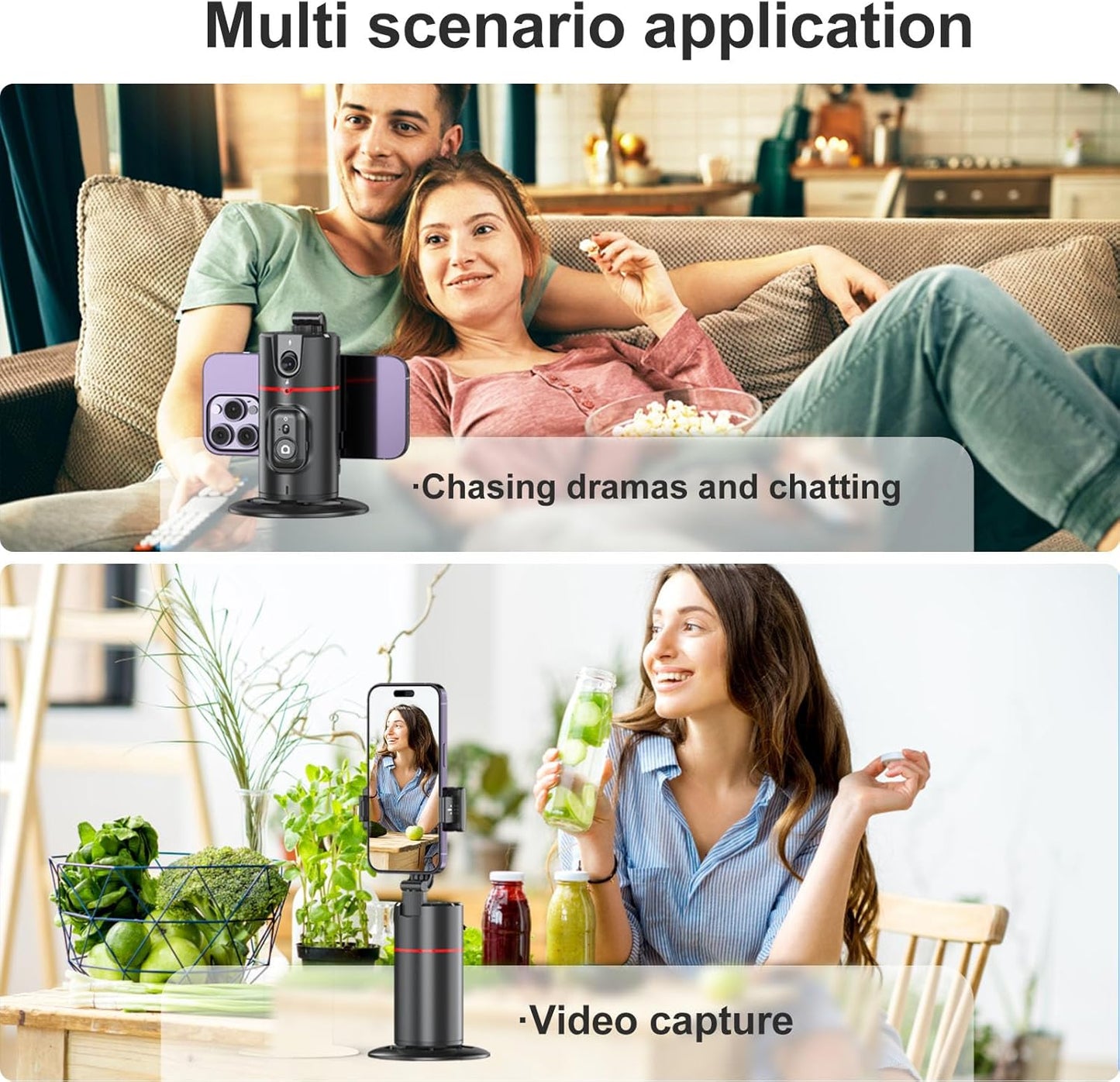 π 360 Rotating Mobile Camera Gimbal