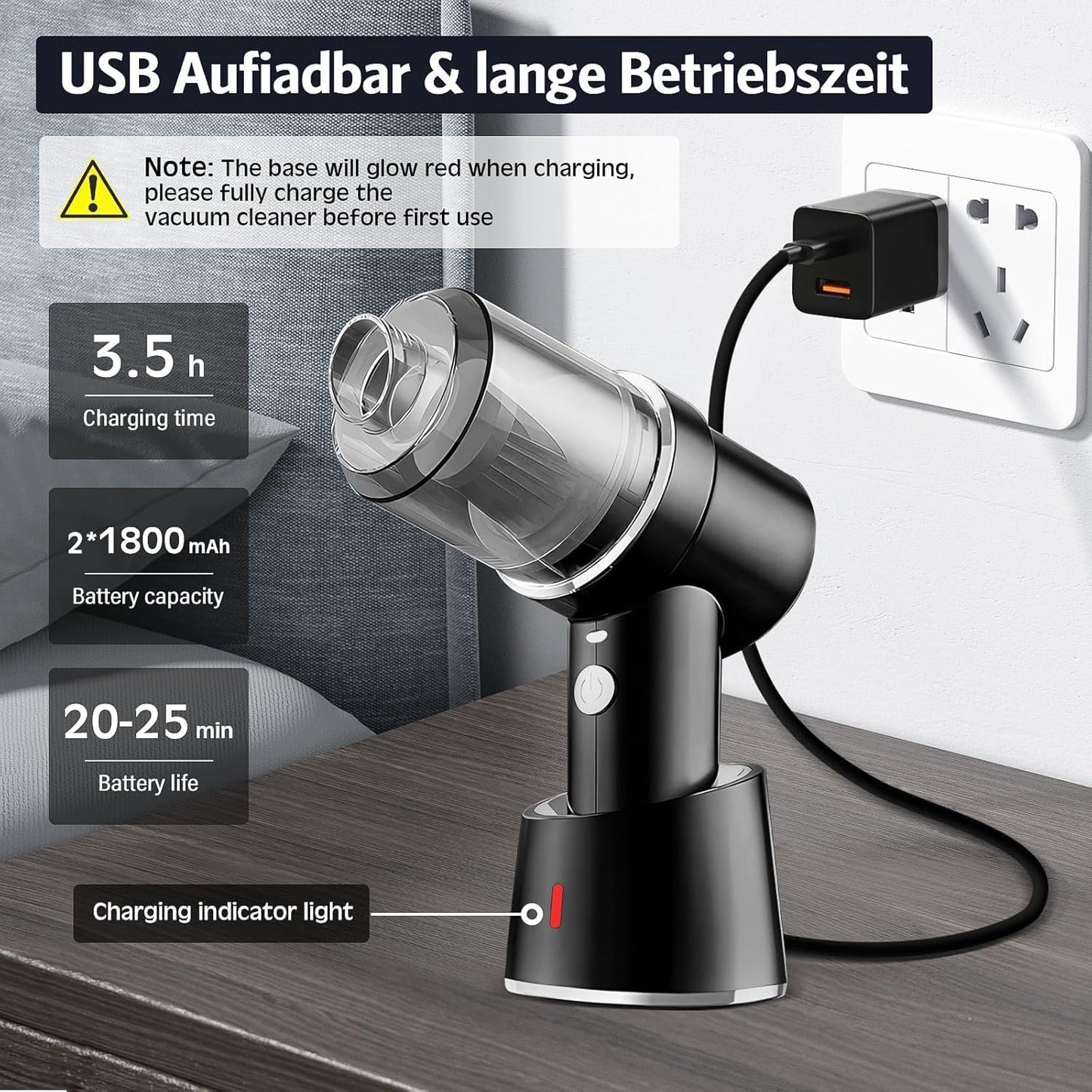 Cordless Car Vacuum Cleaner