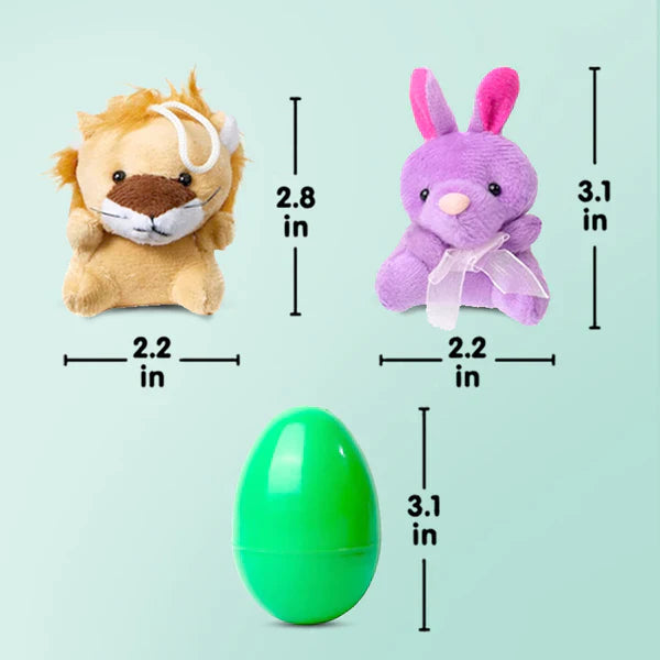 🎉Easter Hot Sale 49% OFF🥰Prefilled Easter Eggs with Stuffed Animals Toys