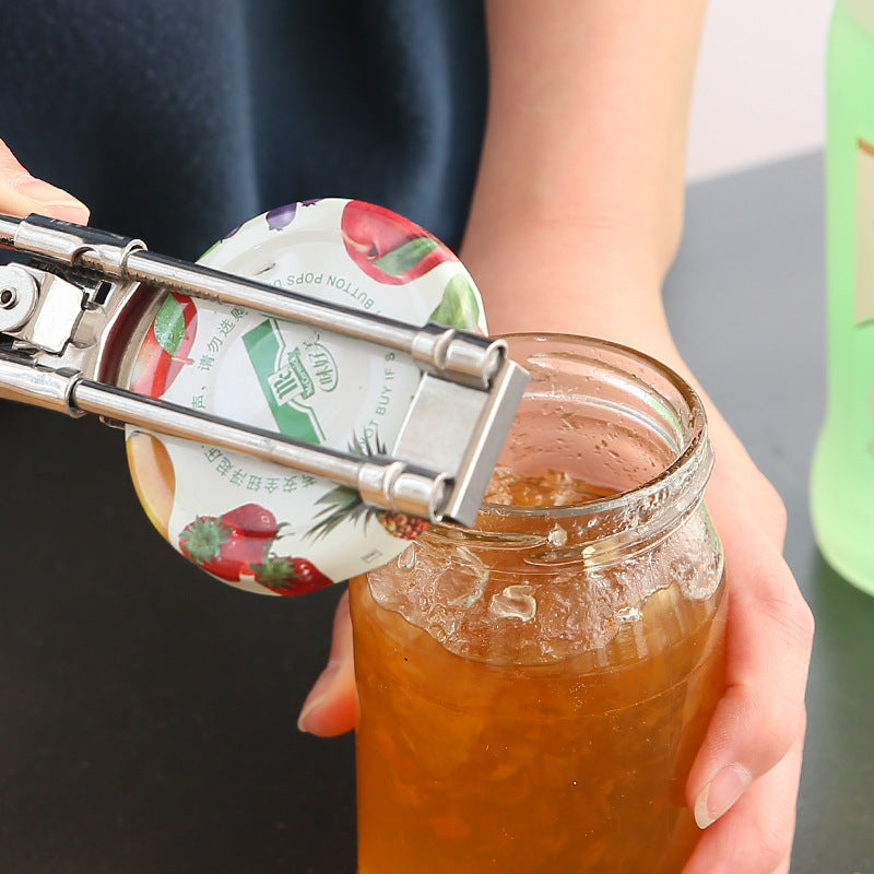 Household Adjustable Multifunctional Stainless Steel Can Opener