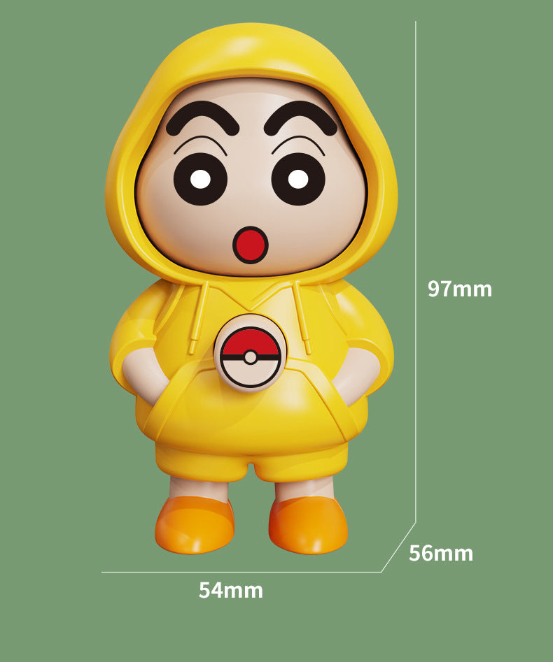 🎉New Cartoon Cute Face-changing Doll Keychain Toy