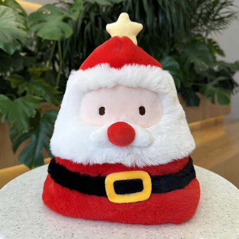 🎅🎁Early Christmas Hot Sale 49% OFF-Plush Santa Claus Hat Novelty Reversible