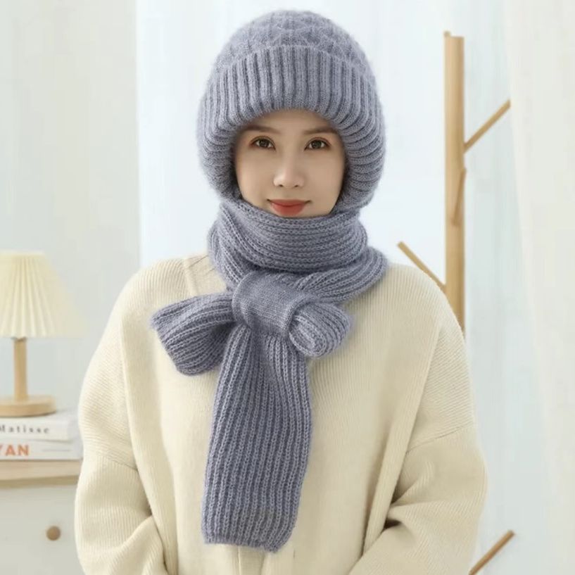 🎄 Integrated Ear Protection Windproof Cap Scarf
