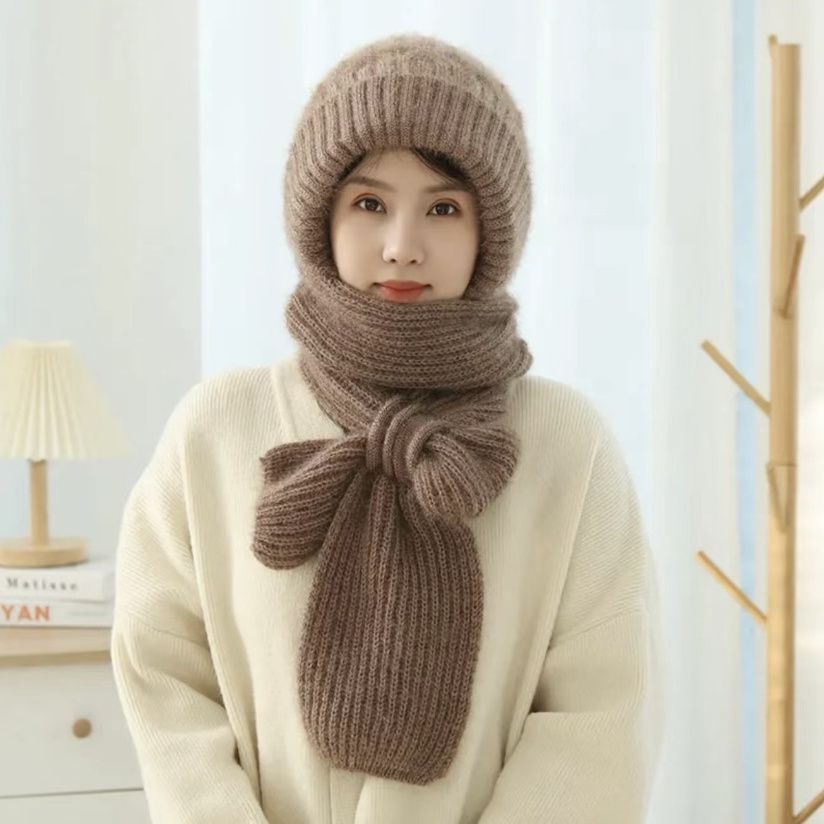 🎄 Integrated Ear Protection Windproof Cap Scarf