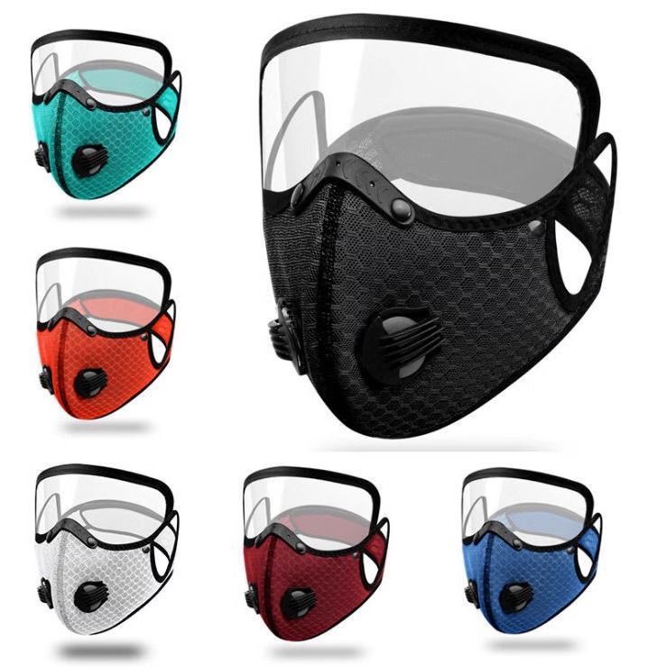 Cleaning the Dust Mask with Removable Protective Lens
