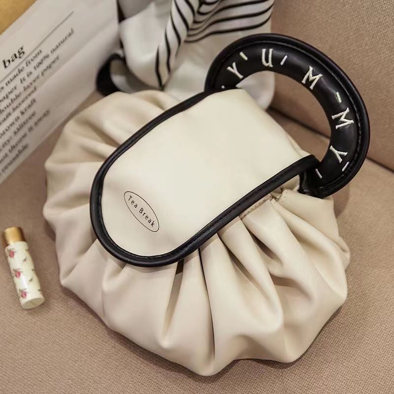 2025 Waterproof Drawstring Travel Cosmetic Bag
