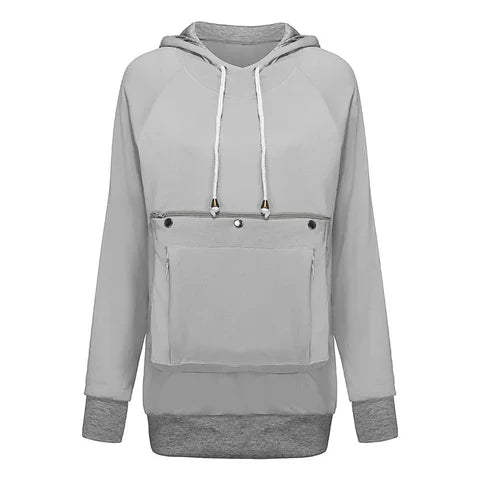 Winter Warm Pet Pouch Hoodie