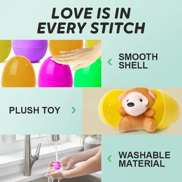 🎉Easter Hot Sale 49% OFF🥰Prefilled Easter Eggs with Stuffed Animals Toys