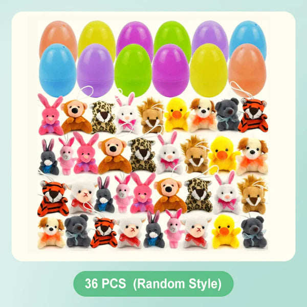 🎉Easter Hot Sale 49% OFF🥰Prefilled Easter Eggs with Stuffed Animals Toys