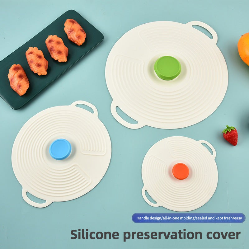 High Temperature Resistant Multifunctional Kitchen Silicone Fresh-keeping Cover