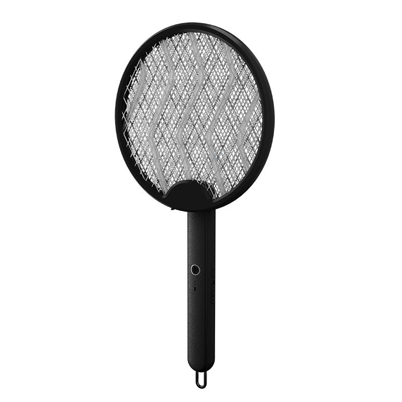 Folding Electric Mosquito Swatter Home Outdoor USB Charging 2 in 1