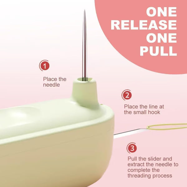 ❤️Gift ideas🤩Automatic Needle Threader, 2 in 1 Threading and Thread Removal Tools