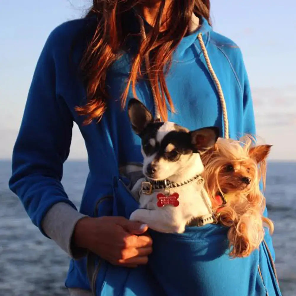 Winter Warm Pet Pouch Hoodie
