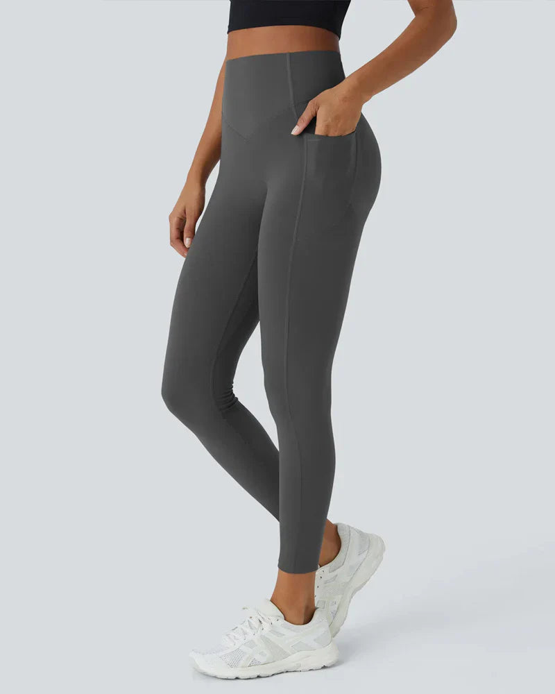 High Waisted Butt Lifting Tummy Training Leggings