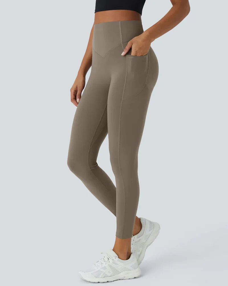 High Waisted Butt Lifting Tummy Training Leggings