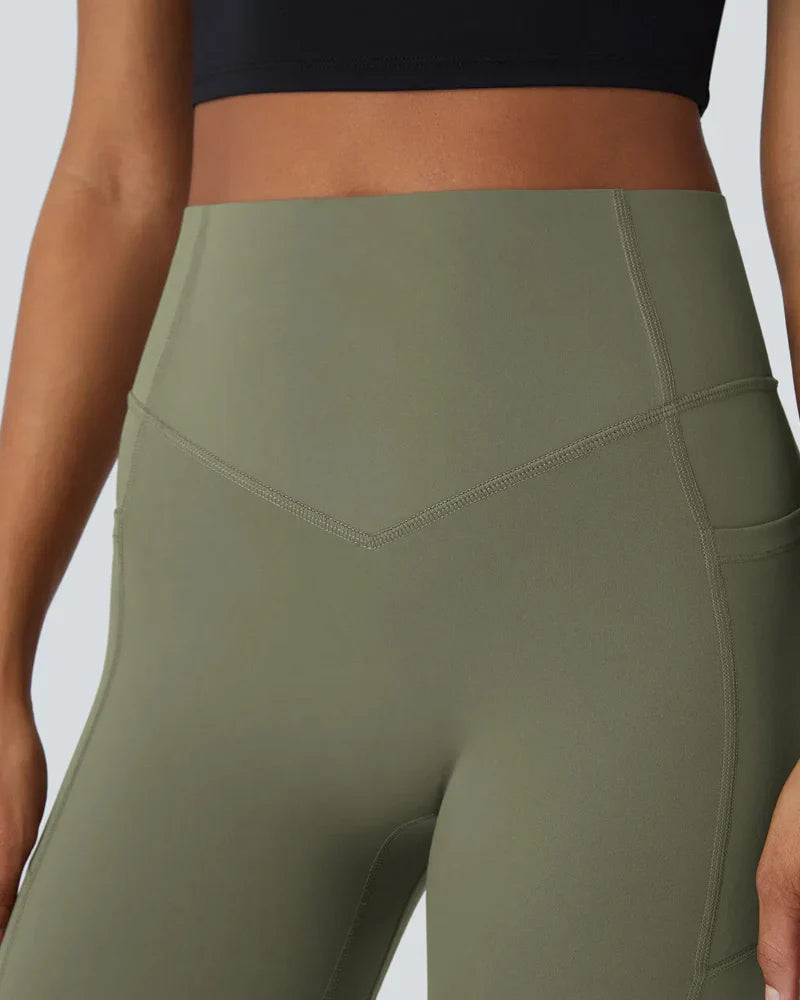 High Waisted Butt Lifting Tummy Training Leggings