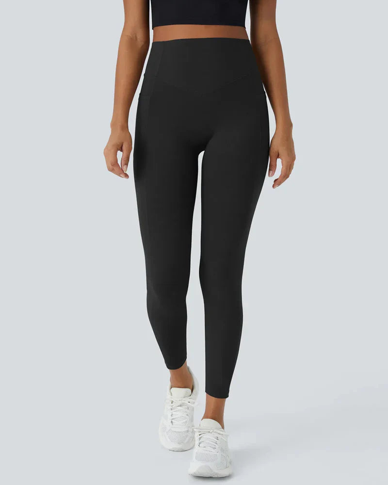 High Waisted Butt Lifting Tummy Training Leggings