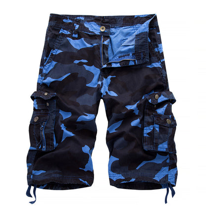 Kickglobe Outdoor Camo Cargo Shorts