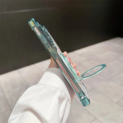 Suitable for Samsung Galaxy Electroplating Gyroscope Phone Case
