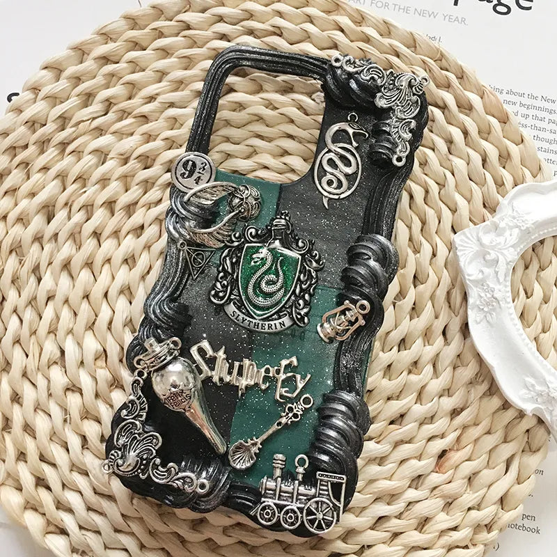Harry Potter Academy Series Handmade Phone Case (for iPhone 14/15/16)