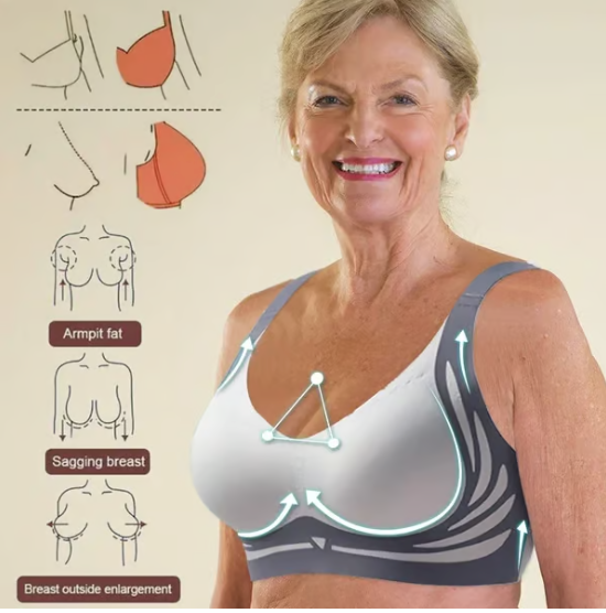 🔥Last Day Buy 1 Get 1 Packs🎁Super gather bra | Wireless Push-up Bra👍No more sagging breasts