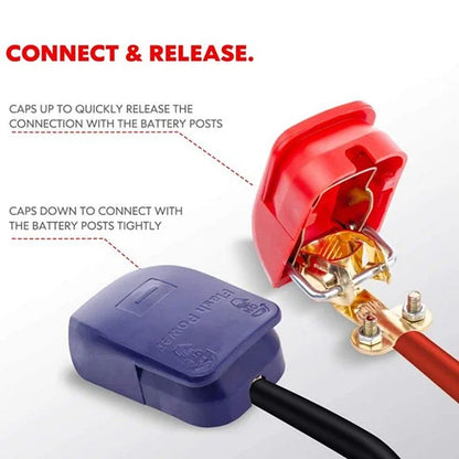 Battery power-off protection pile head（1Pair）