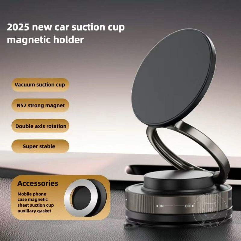 Vacuum Magnetic Foldable Telescopic Suction Cup Mobile Phone Holder
