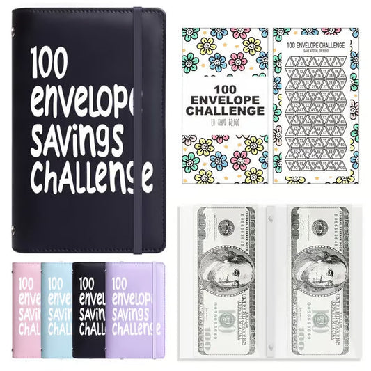 🔥✨Special Price💥🔥100 Days Money Saving Challenge Coin Envelope BudgetStorage Book💵