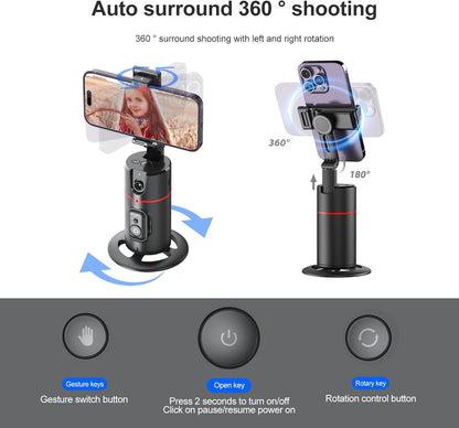 🎉 360 Rotating Mobile Camera Gimbal