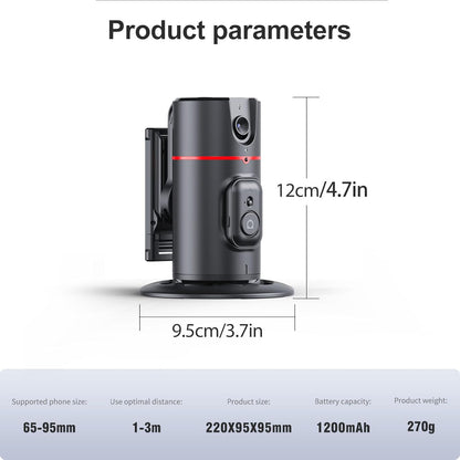 🎉 360 Rotating Mobile Camera Gimbal