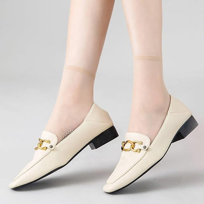 💞Non-slip And Invisible Crystal Silk Socks
