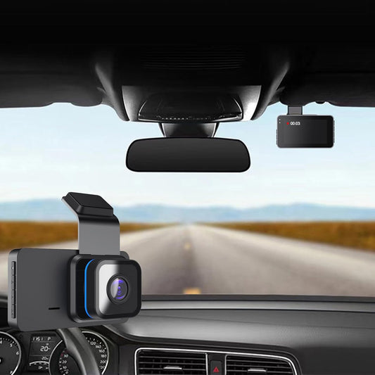 High-definition Night Vision Front and Rear Dual Recording Driving Recorder