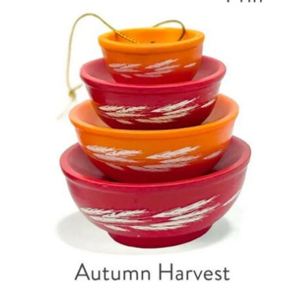 🔥65% OFF🎄Miniature Vintage Stacking Bowl Christmas Tree Pendant