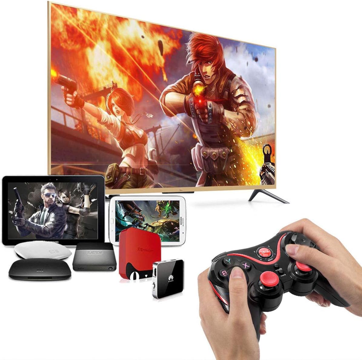 Bluetooth Wireless Controller 2.4 G Wireless Gamepad